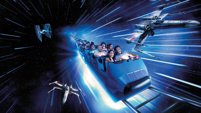 Star Wars Hyperspace Mountain