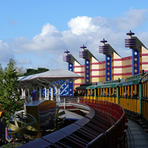 Disneyland Railroad Discoveryland Station